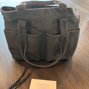 Black Canvas Tote Bag